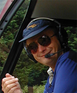 Jeremy James.  Experienced R22 pilot, and Managing Director of Jara Aviation.